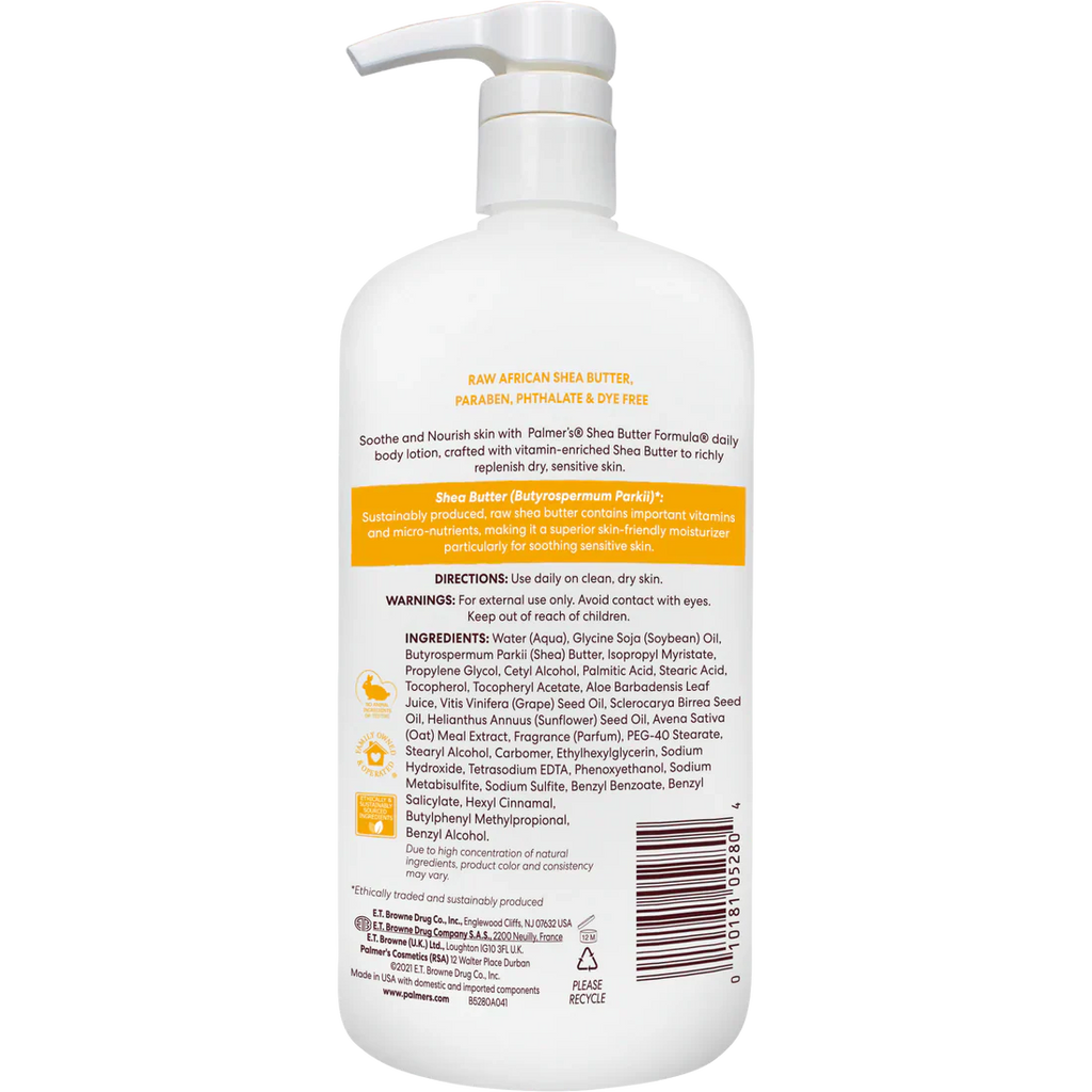 Palmer's - Raw Shea Nourish Body Lotion - 400Ml