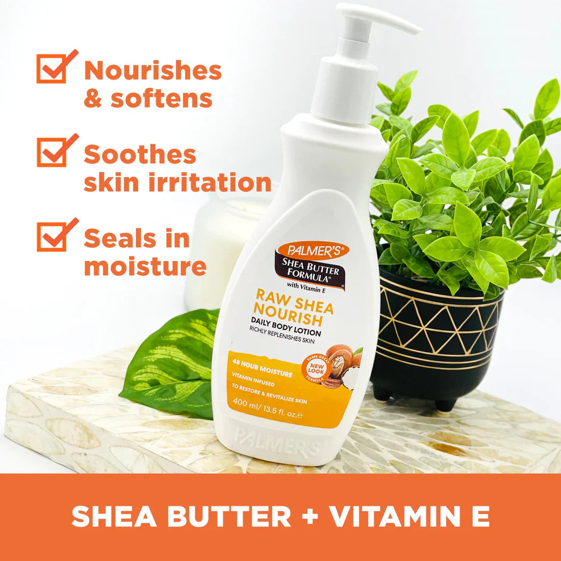 Palmer's - Raw Shea Nourish Body Lotion - 400Ml