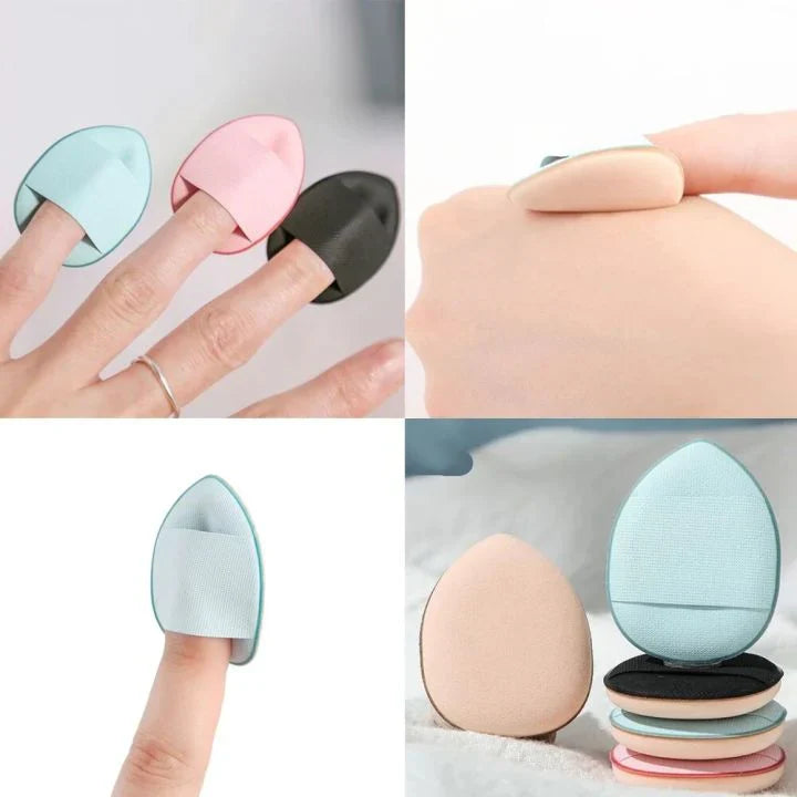 B&B Derma - Finger Puff Makeup Sponge Â€â€œ Pack Of 3