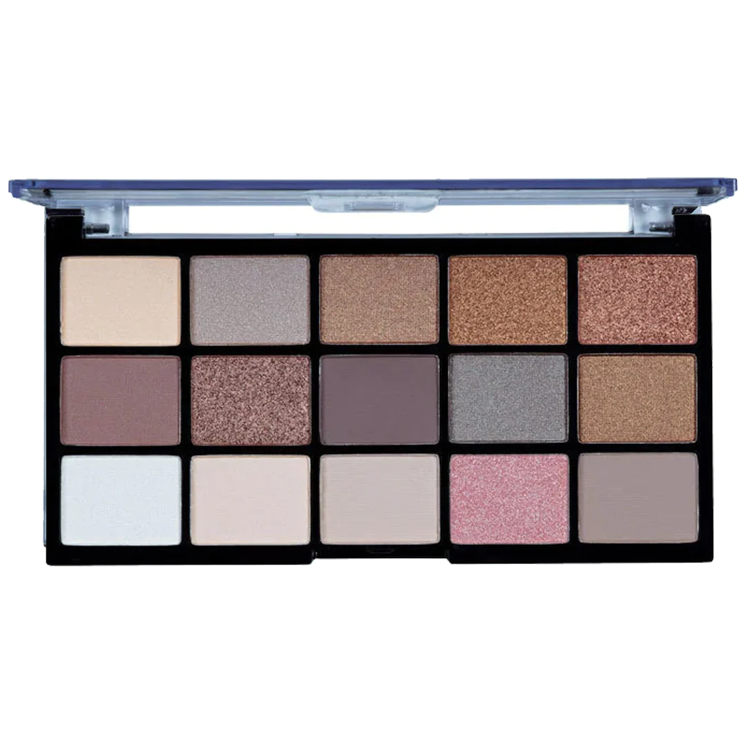 MUA 15 Shade Palette - Heavenly Neutral