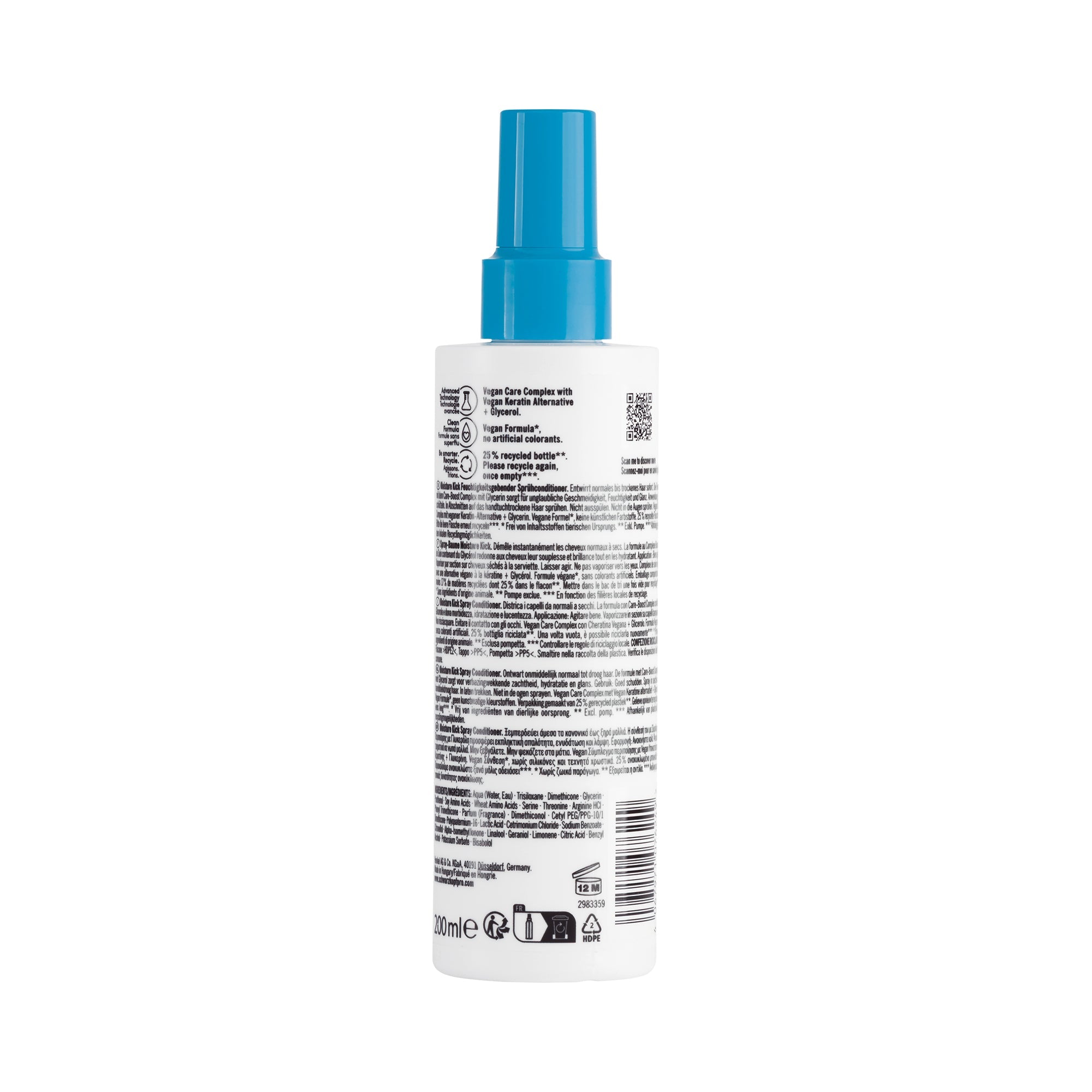 Schwarzkopf Bonacure Moisture Kick Spray Conditioner 200ml