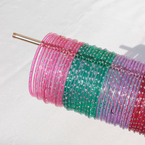 (Choose colour) Aiyna- Viral Handmade Glass Bangles-10