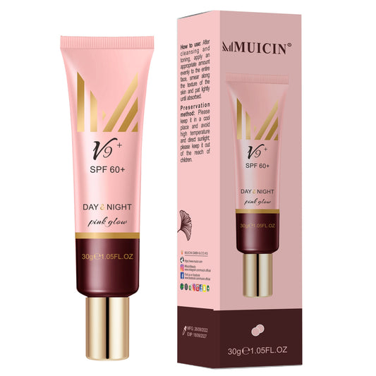 MUICIN - V9+ Pink Glow CC Day & Night Cream - 30g
