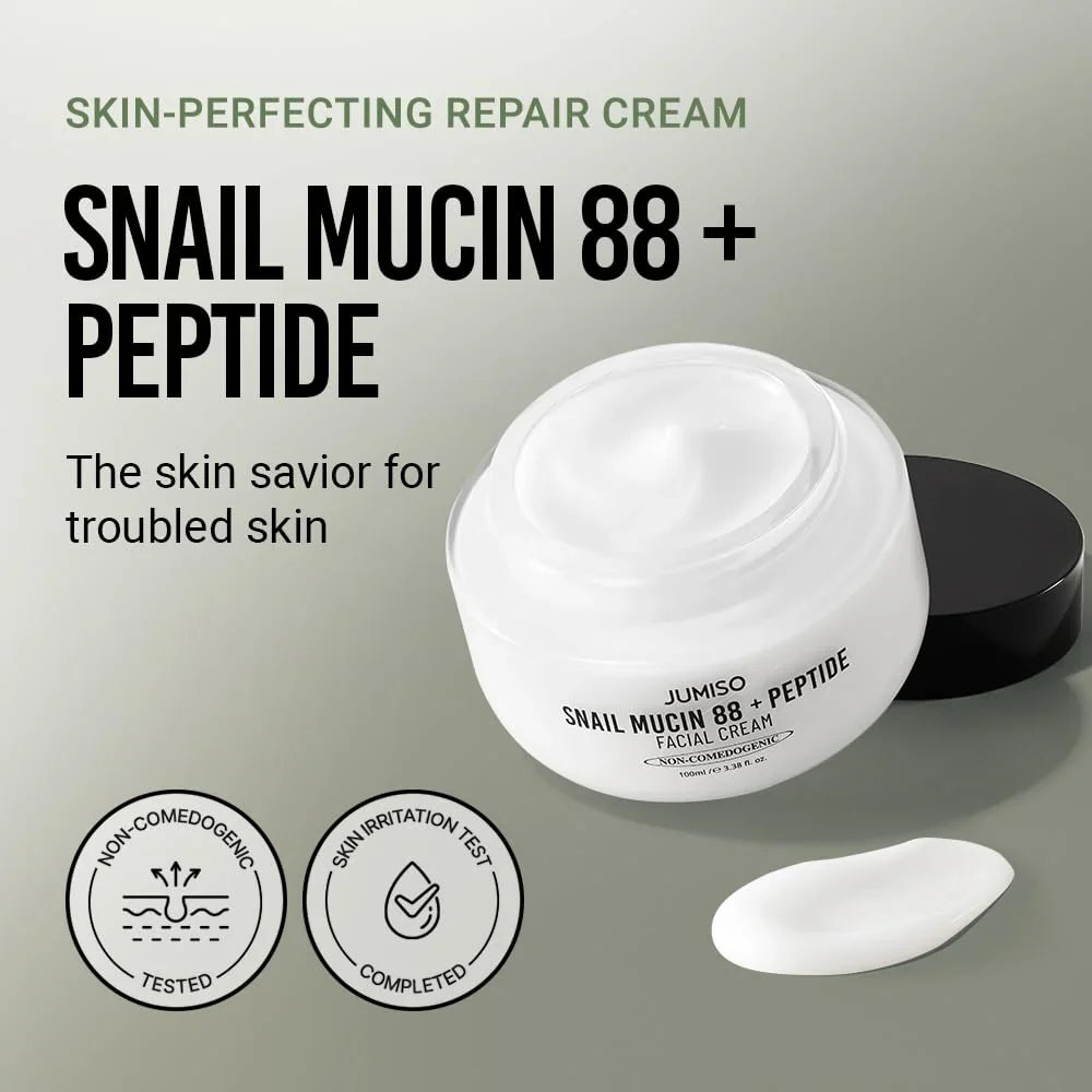 Jumiso - Snail Mucin 88 + Peptide Facial Cream - 100ml