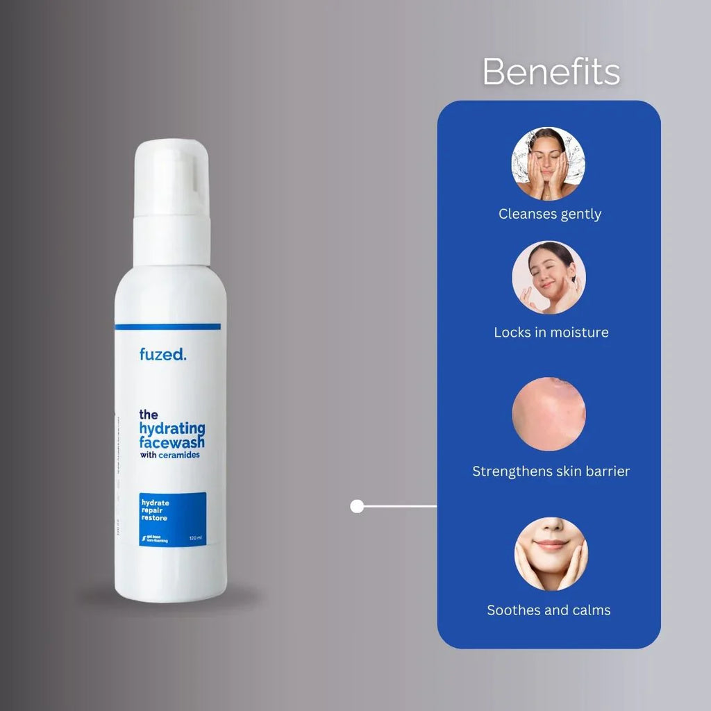 Fused Hydrating Facewash with Ceramides (120ml)