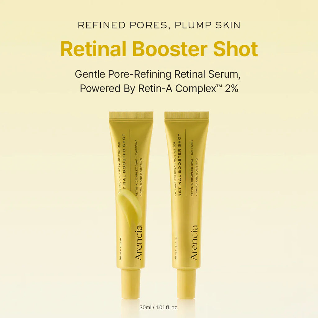 Arencia - Face & Eye Moisturizer Cream Retinal Booster Shot - 30Ml