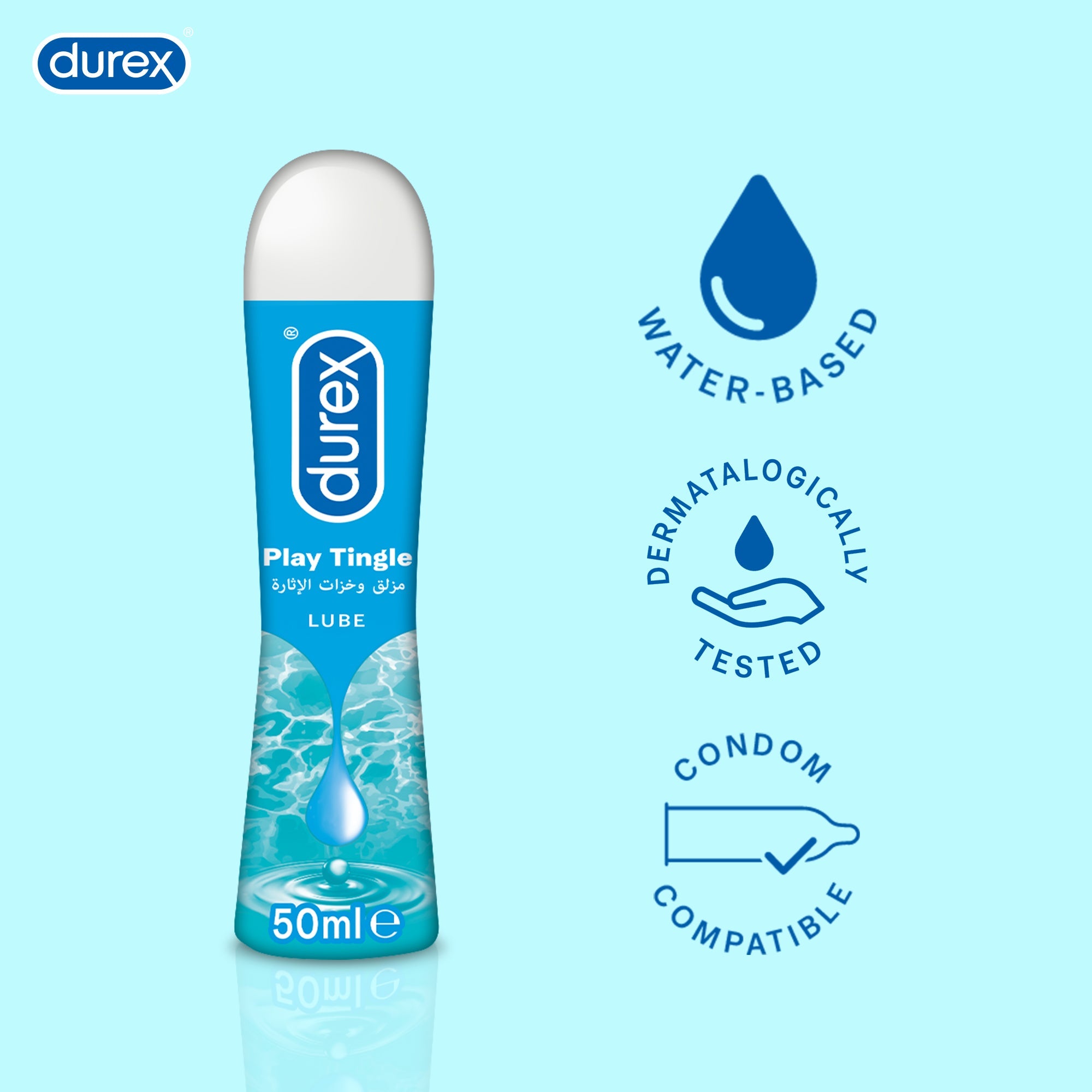 Durex Play Tingle Lubricant 50ml