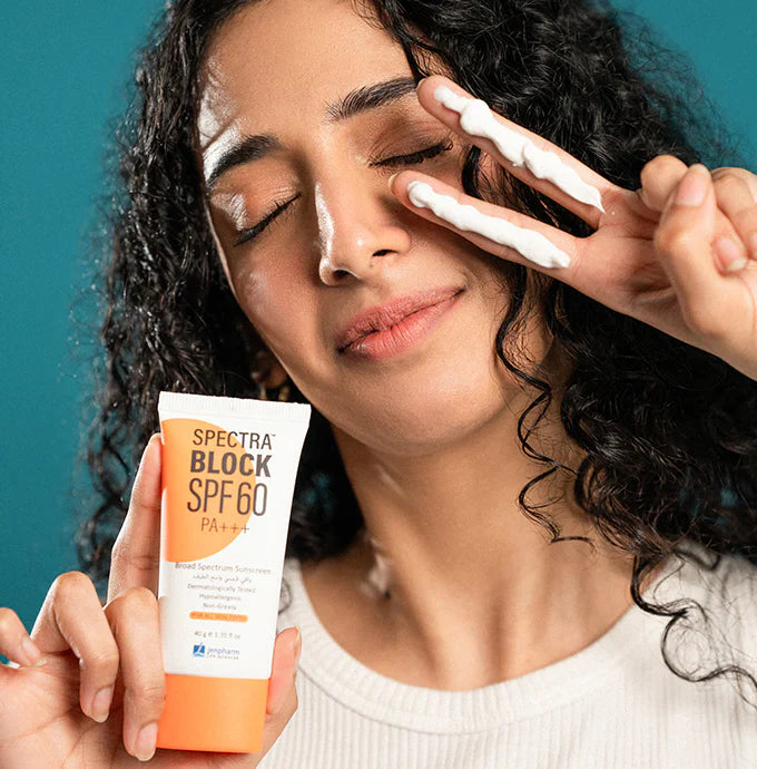 Jenpharm Spectra Block Broad Spectrum Sun Block Cream 40G