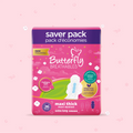 Butterfly - Maxi Breathable Extra Large (26's) - Cotton Soft
