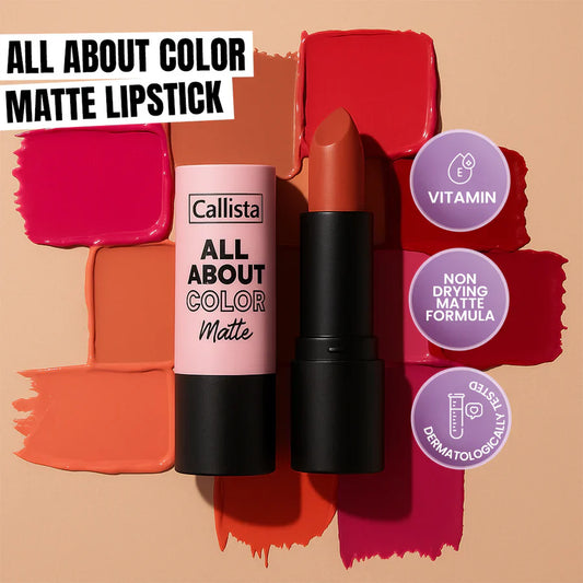 Callista Beauty - All About Colormatte Lipstick Kiss Me More 507