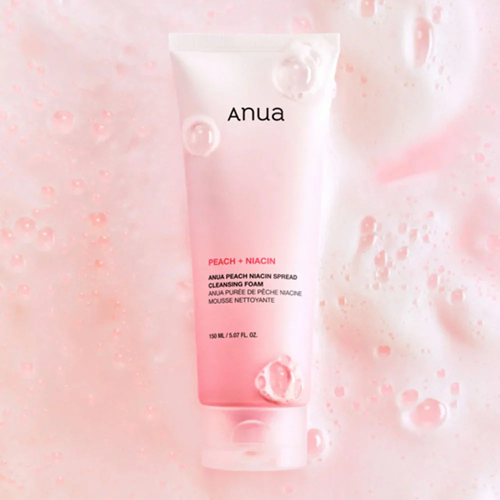 Anua - Peach Niacin Spread Cleansing Foam - 150ml