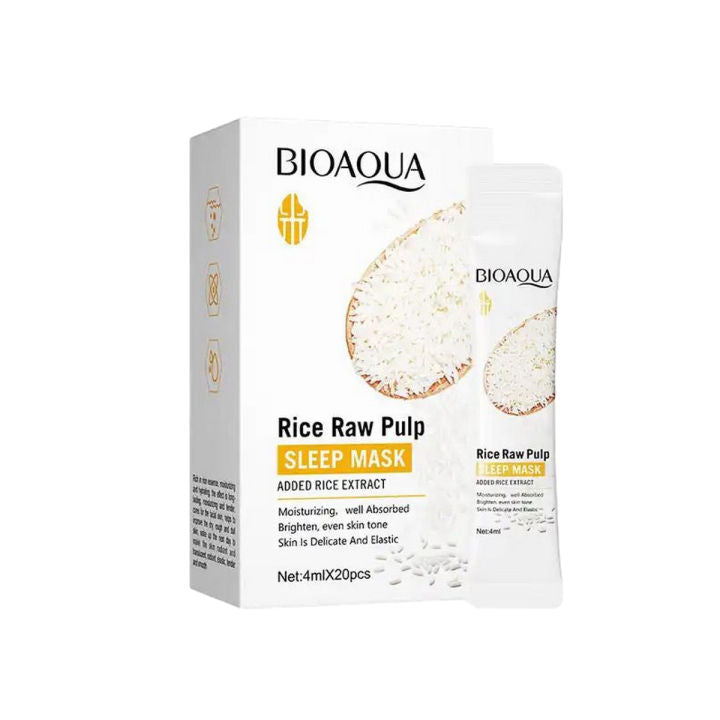 Bio Aqua Rice Raw Pulp Sleep Mask 120G