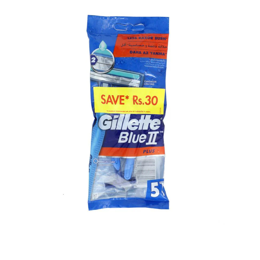Gillette Blue 2 Razor Pouch 5'S