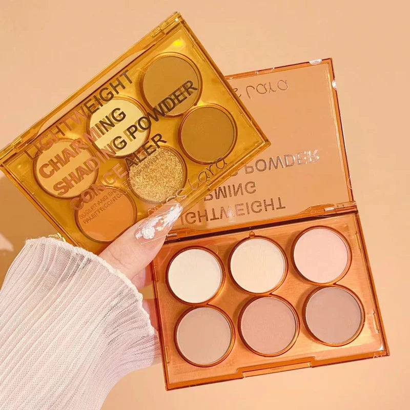 Miss Lara  6 Charming Shading Concealer Palette Ms64
