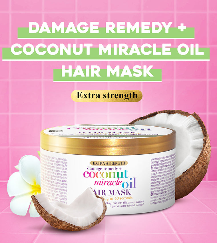 Ogx Hair Mask Coconut Miracle OilÂ 300Ml