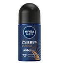 Nivea - Deodorant Roll On Men Deep Black Charcoal Espresso - 50Ml