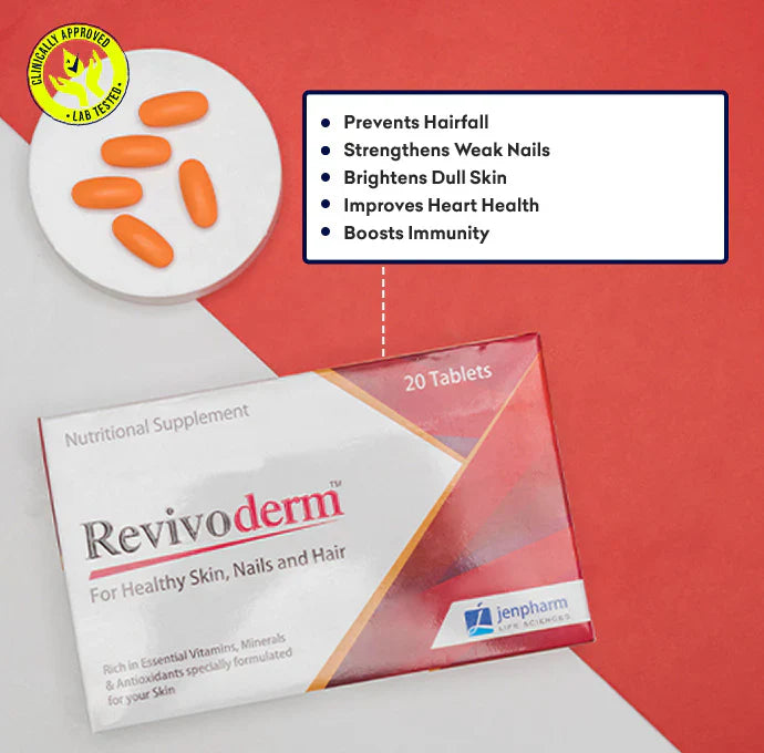 Jenpharm Revivoderm Nutritional Supplement 20S