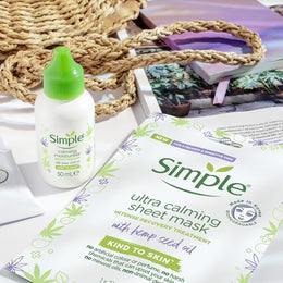 Simple Calming Moisturiser Skin Cream 50Ml