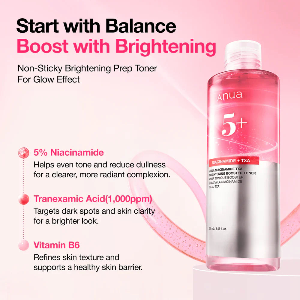 Anua - Tone Boost Niacinamide TXA Brightening Boosting Toner 250ml
