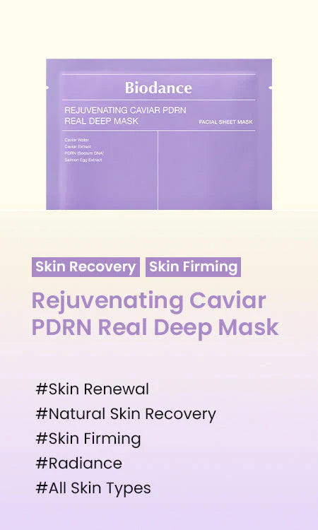 Biodance Rejuvenating Caviar PDRN Real Deep Mask 34g