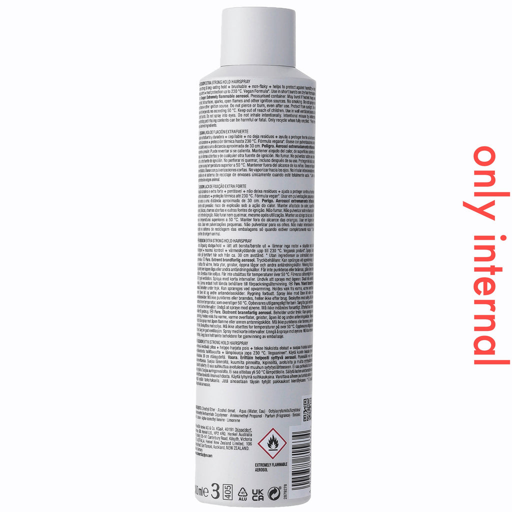 Schwarzkopf Osis+ Session Extra Strong Hold Hair Spray - 500ml