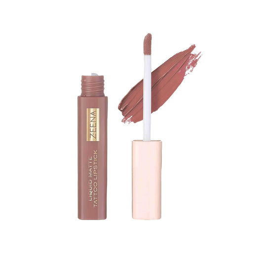 Zeena - Liquid Matte Tattoo Lipstick - Cramel Crush 050