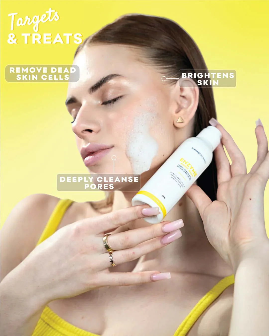 Nirvana Botanics - Rice Enzyme Powder Boost Wash
