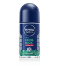 Nivea - Deodorant Roll On Men Cool Kick Freezy Green - 50Ml