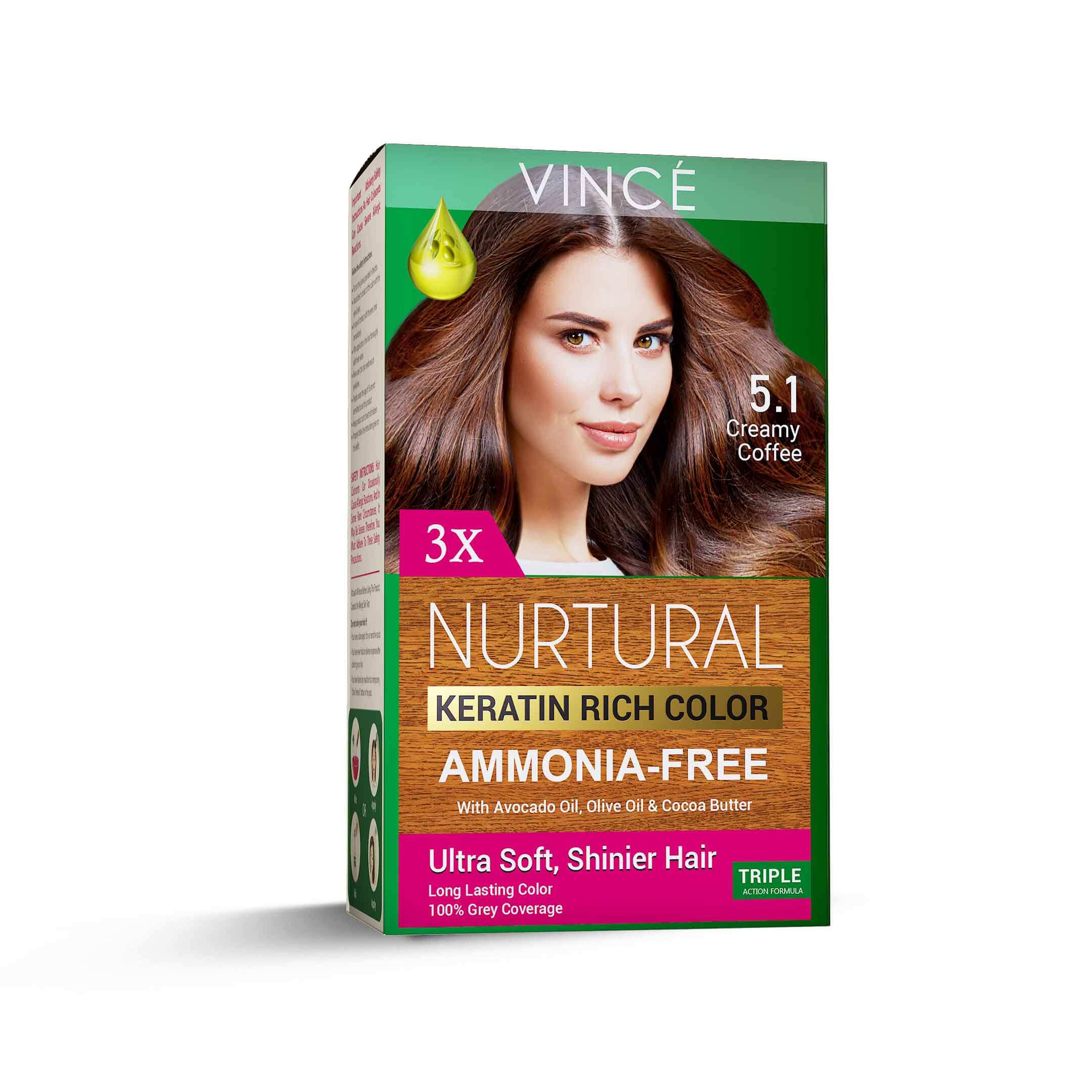 Vince - 5.1 - Creamy Coffee - Nurtural Women Hair Color