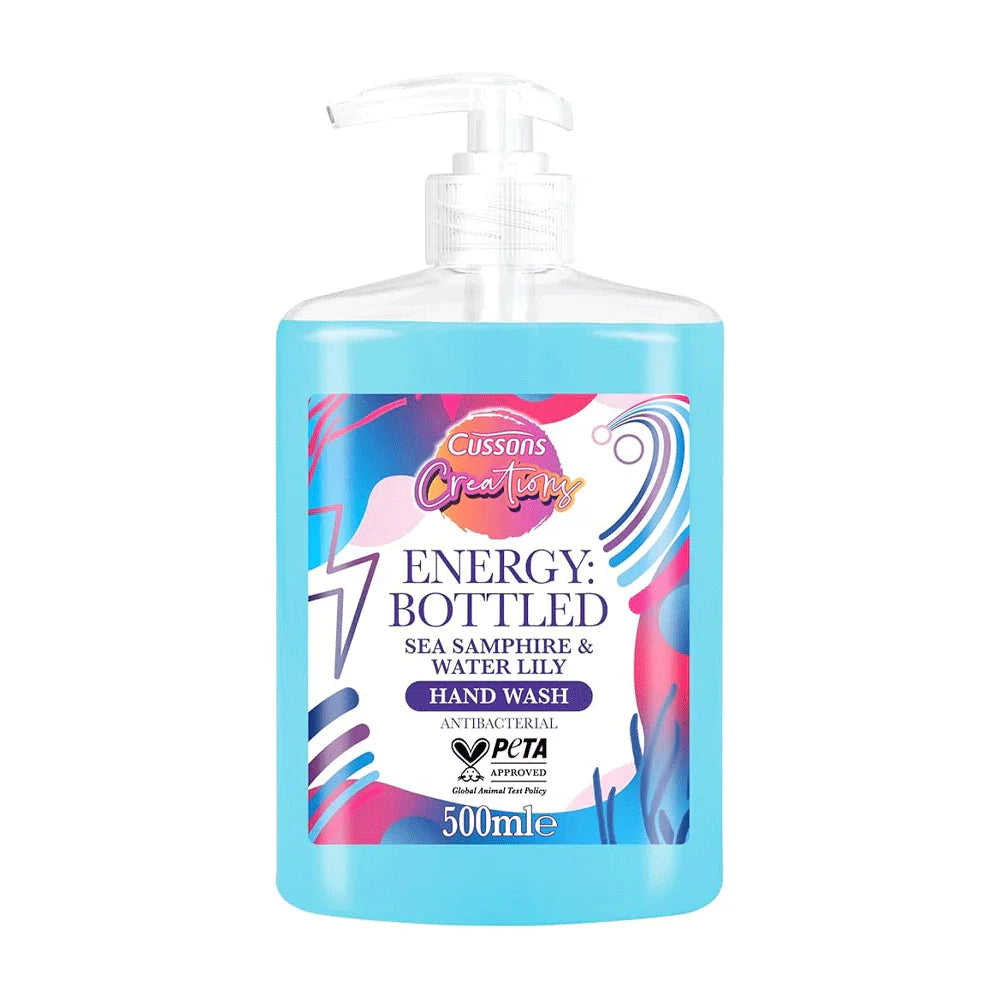 Cussons Creations Hand Wash Sea Samphire & Waterlily 500Ml