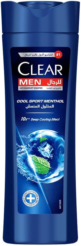 Clear - Men's Anti-Dandruff Shampoo Cool Sport Menthol - 400ml