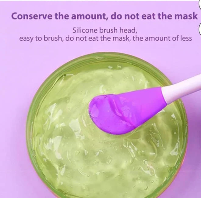 B&B Derma - Air Double Face Mask Brush With Face Mask Applicator Silicon
