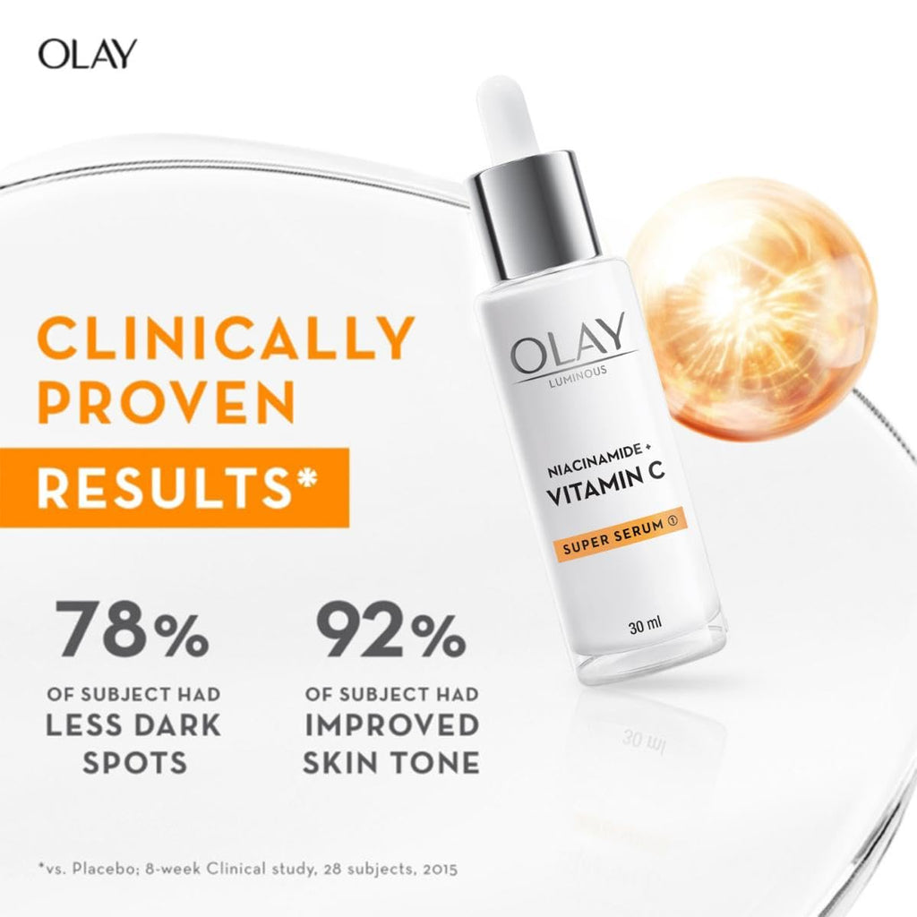 Olay - Luminous Niacinamide+ Vitamin C Super Serum - 30Ml