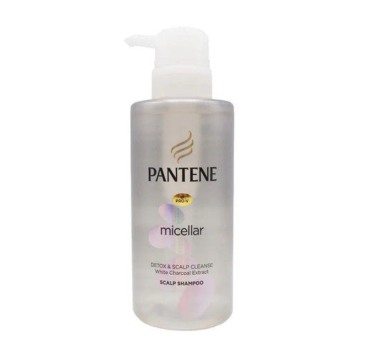 Pantene Pro-V Shampoo Micellar Detox & Scalp Cleanse White Charcoa L Extract - 530Ml