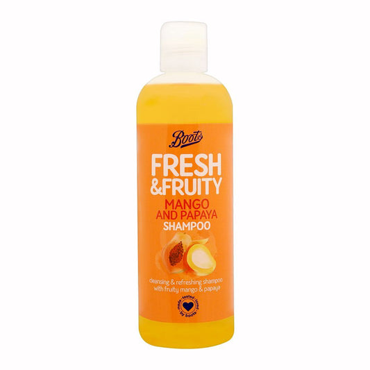 Boots Fresh Fruity Mango Papaya Shampoo 500 Ml