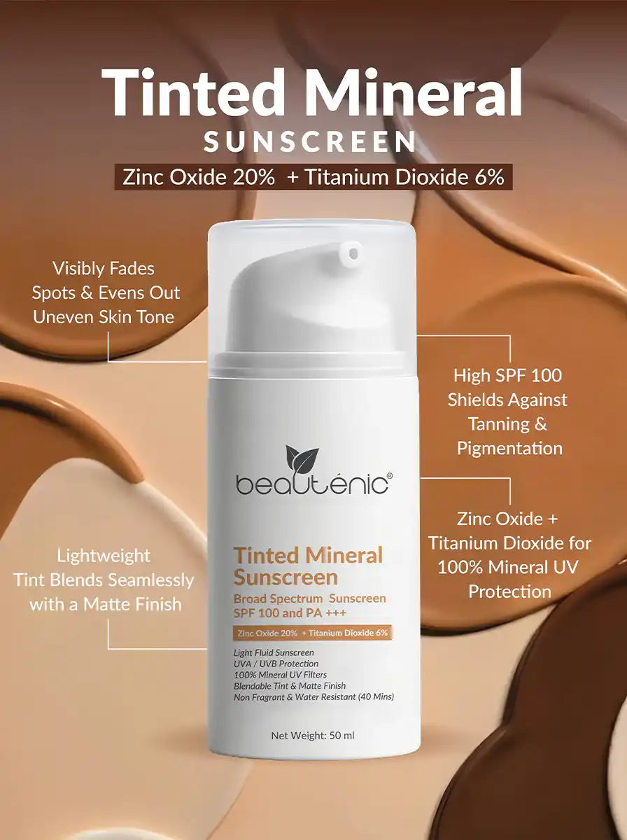 Beautenic - Tinted Mineral Sunscreen SPF 100