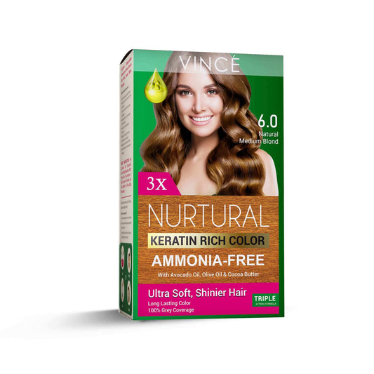 Vince - 6.0 - Natural Medium Blond - Nurtural Women Hair Color