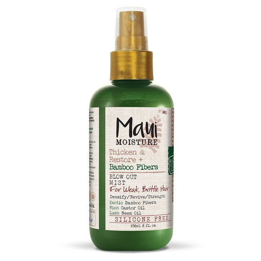 Maui Moisture Thicken & Restore  Bamboo Fiber Blow Out Mist 236Ml