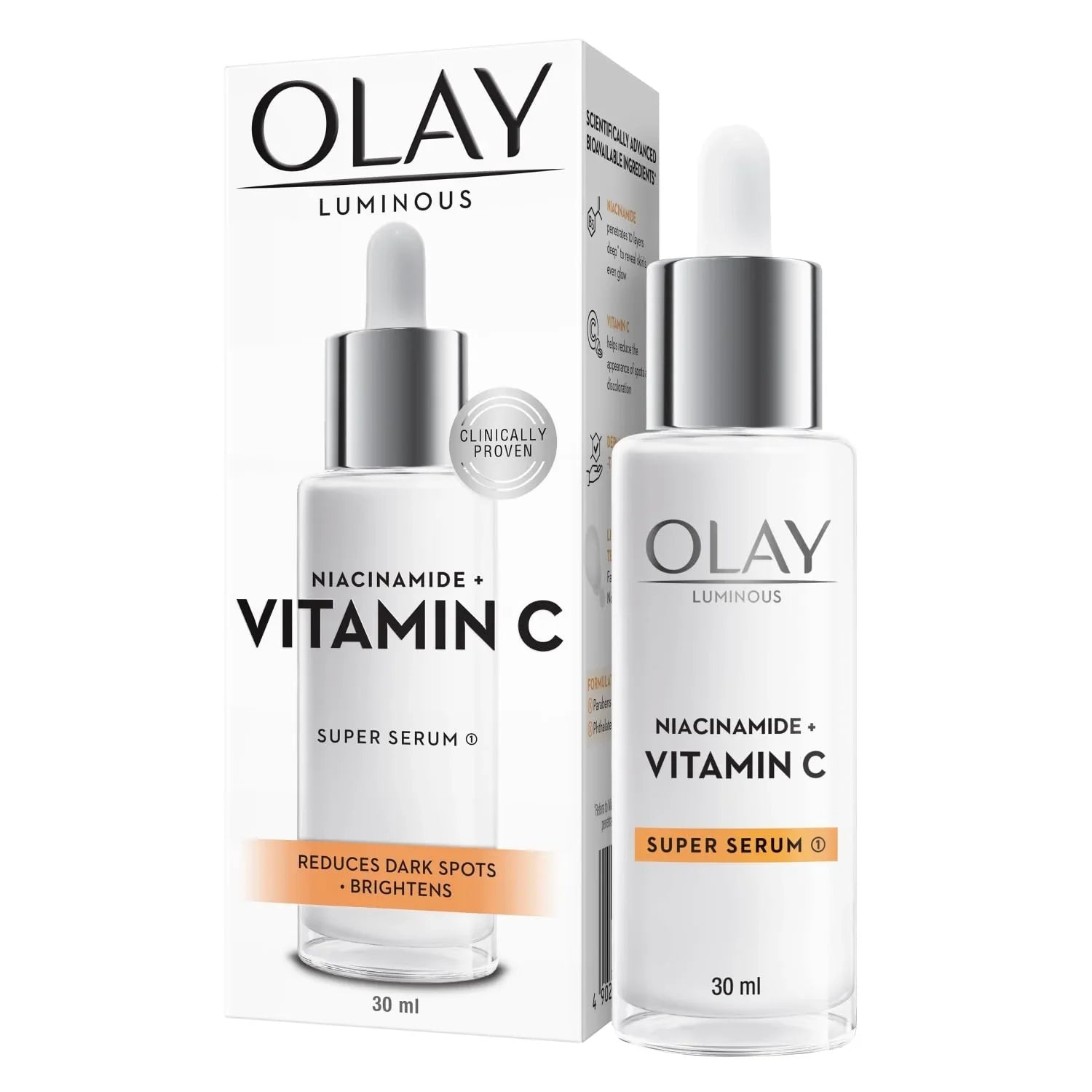 Olay - Luminous Niacinamide+ Vitamin C Super Serum - 30Ml