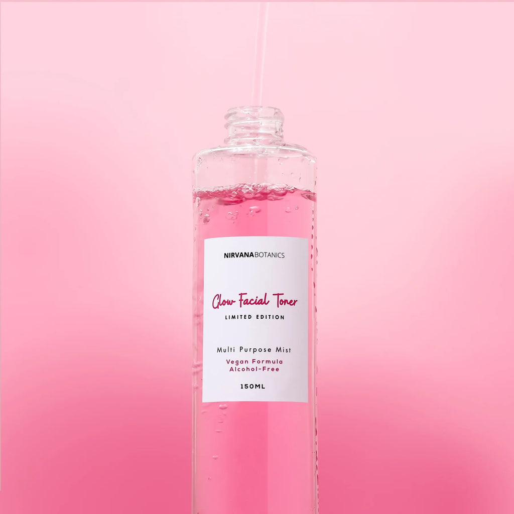 Nirvana Botanics - Pink Glow Facial Toner - Oily & Acne Prone Skin