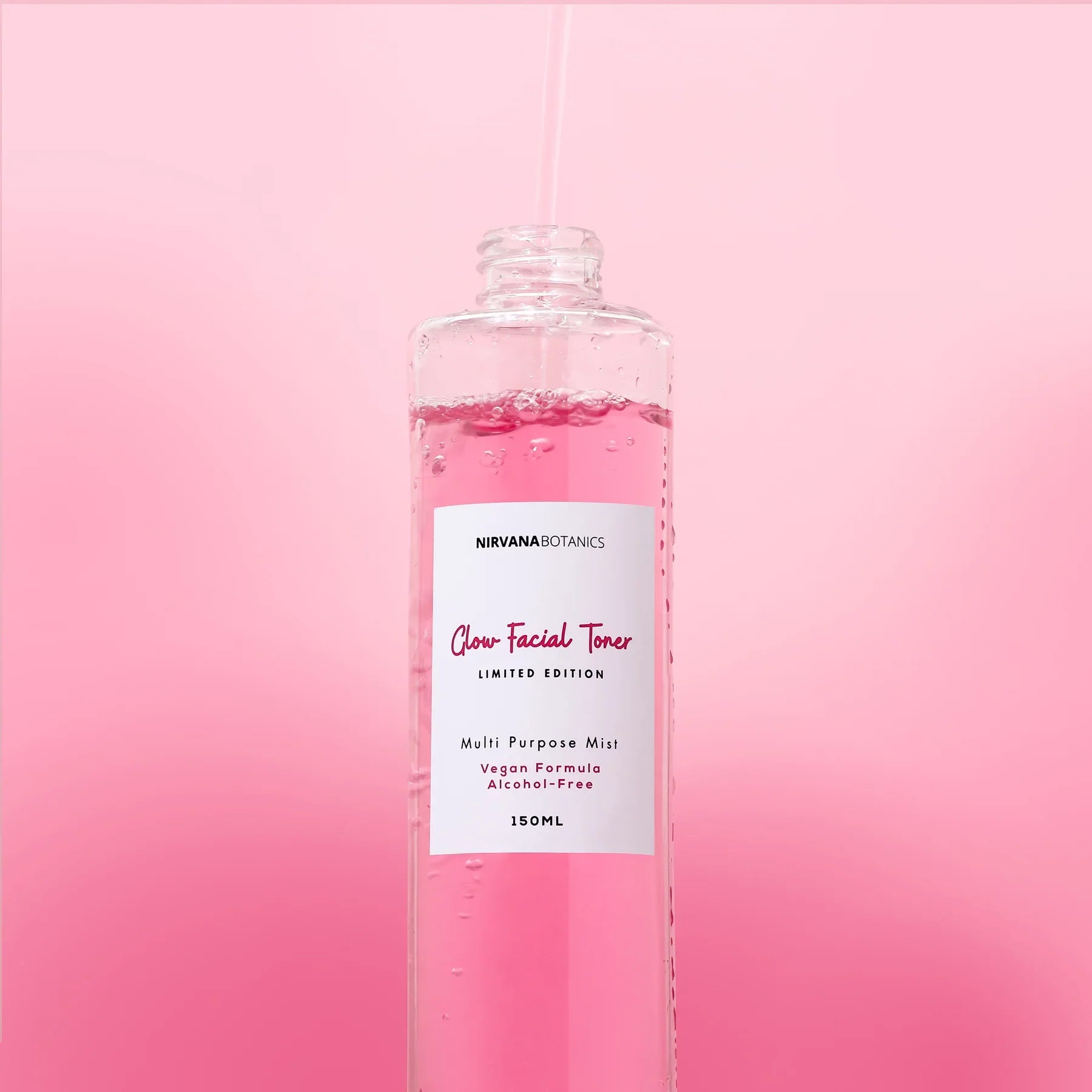 Nirvana Botanics - Pink Glow Facial Toner - Oily & Acne Prone Skin