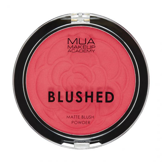 MUA Blushed Matte Blush Powder Atomic Tangerine