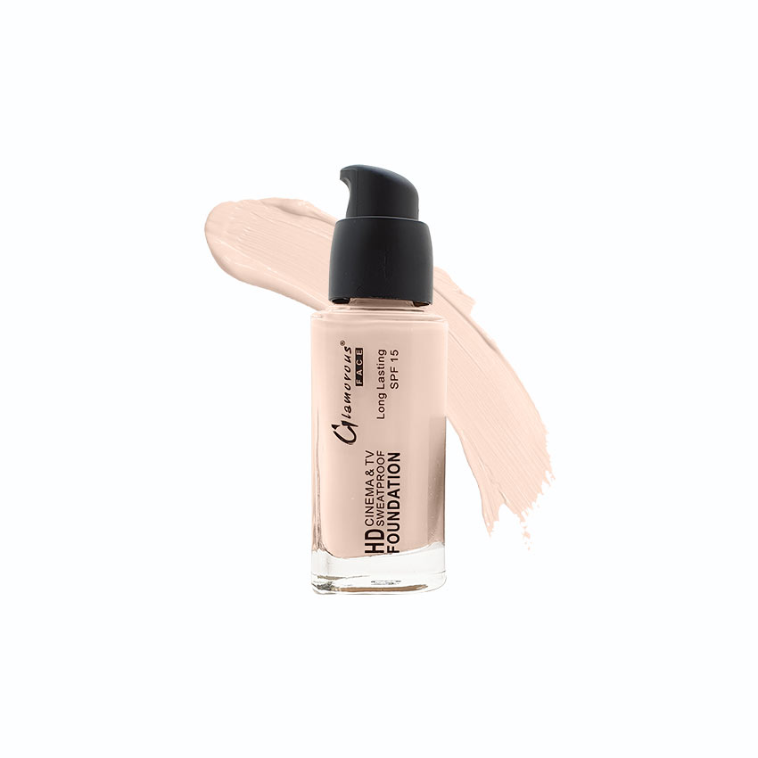 Glamorous Face - HD Cinerma & TV Sweatproof Foundation SPF15