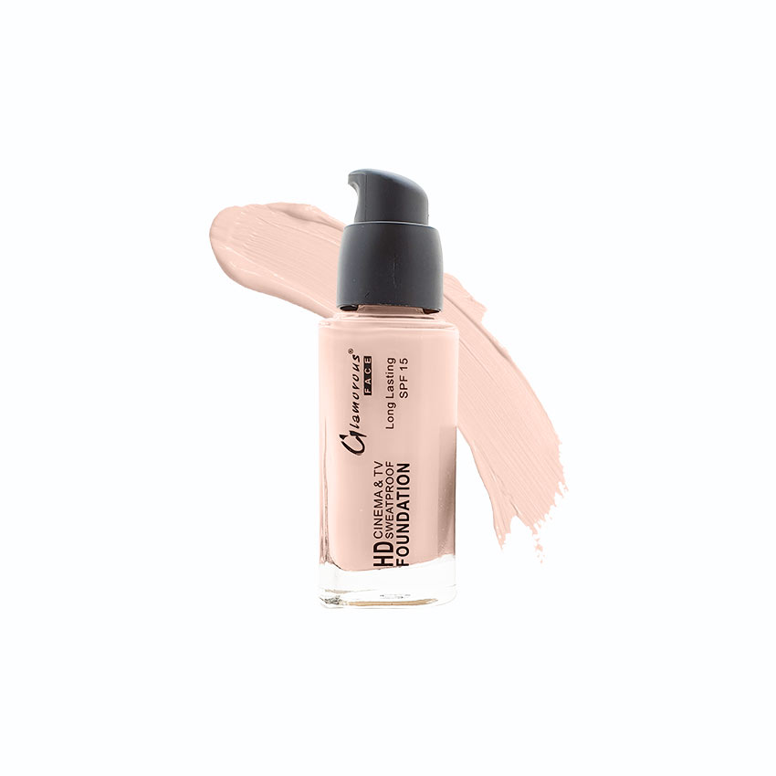 Glamorous Face - HD Cinerma & TV Sweatproof Foundation SPF15