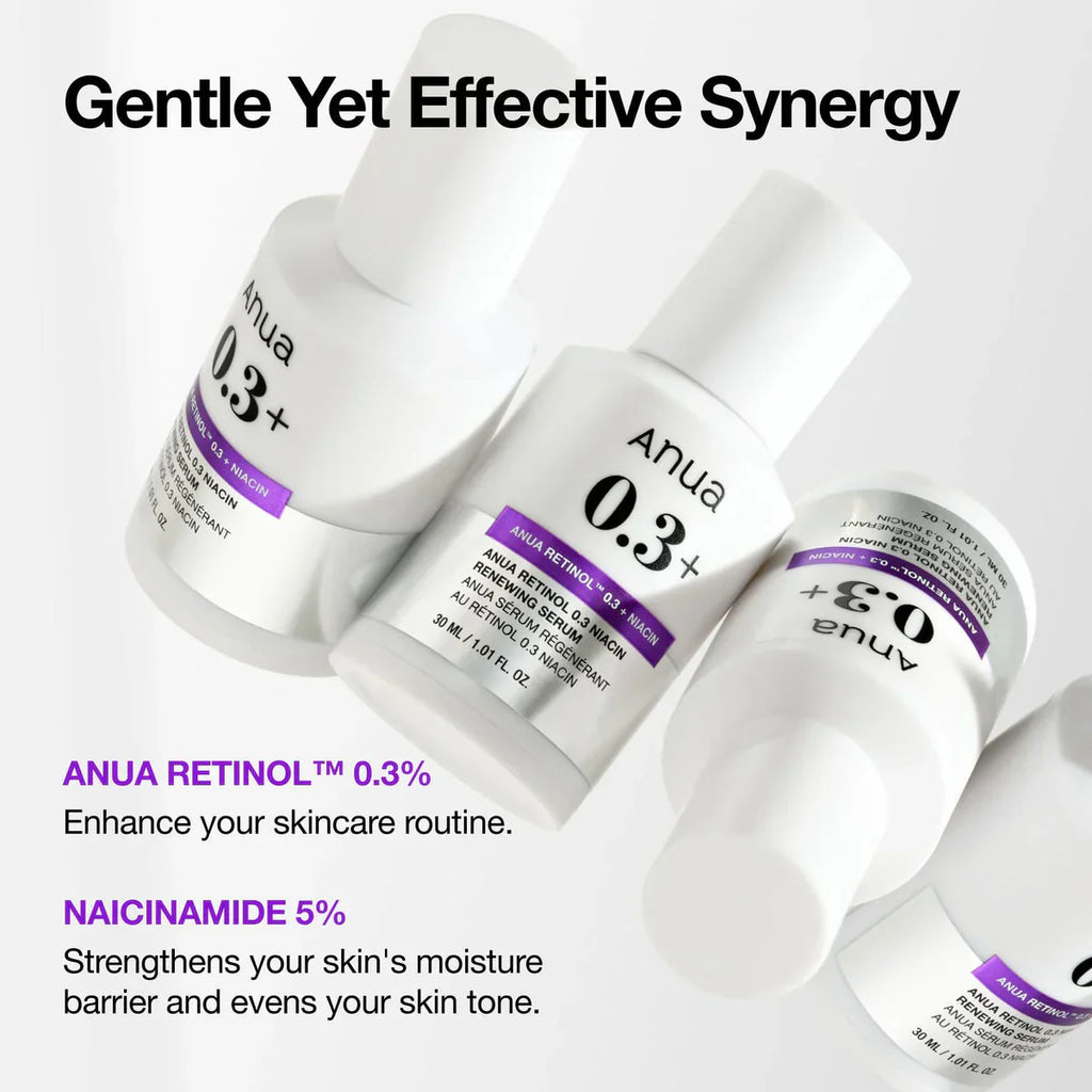 Anua - Retinol 0.3 + Niacin Renewing Serum - 30ml