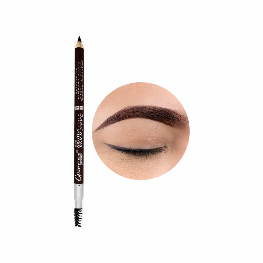 Glamorous Face - Waterproof Eyebrow Pencil With Brush