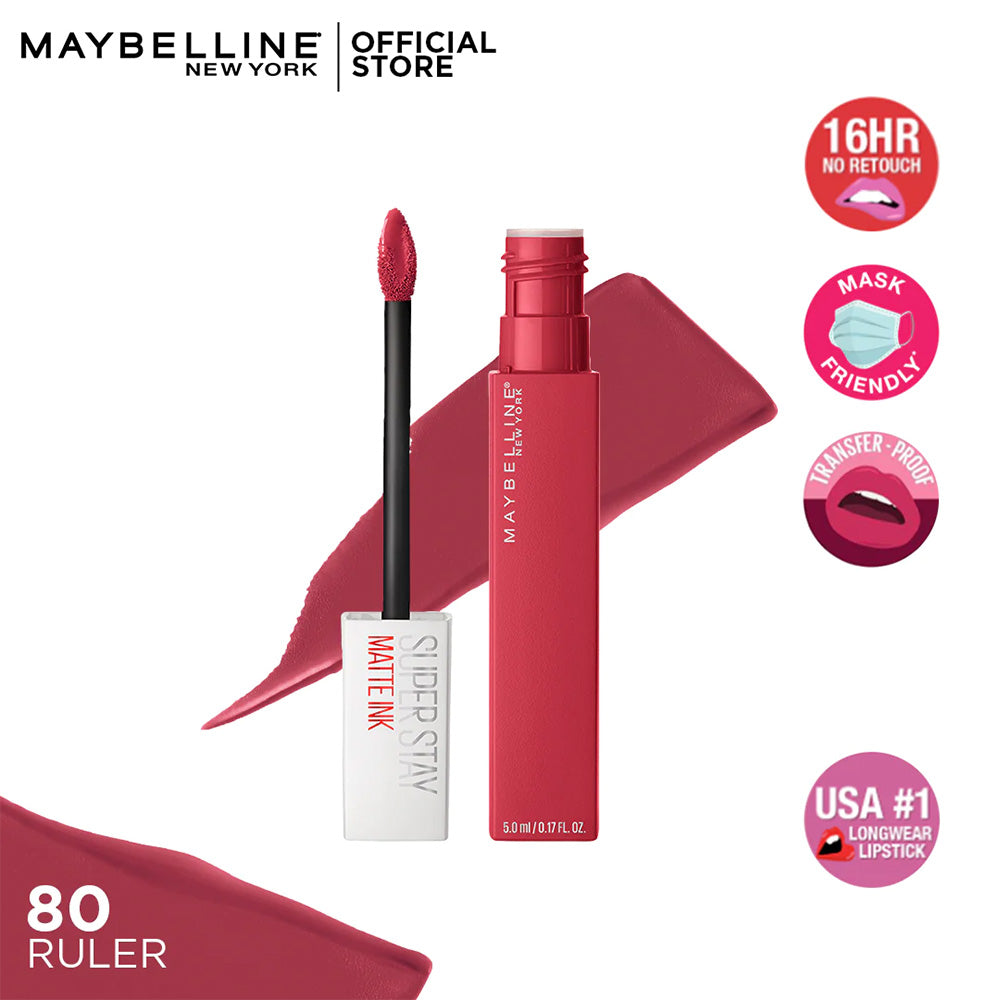 Maybelline New York Super Stay Matte InkÂ® Bold Long-Lasting Liquid LipstickÂ 