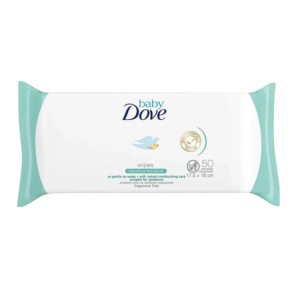 Dove Baby Wipes Sensitive Moisture 50'S