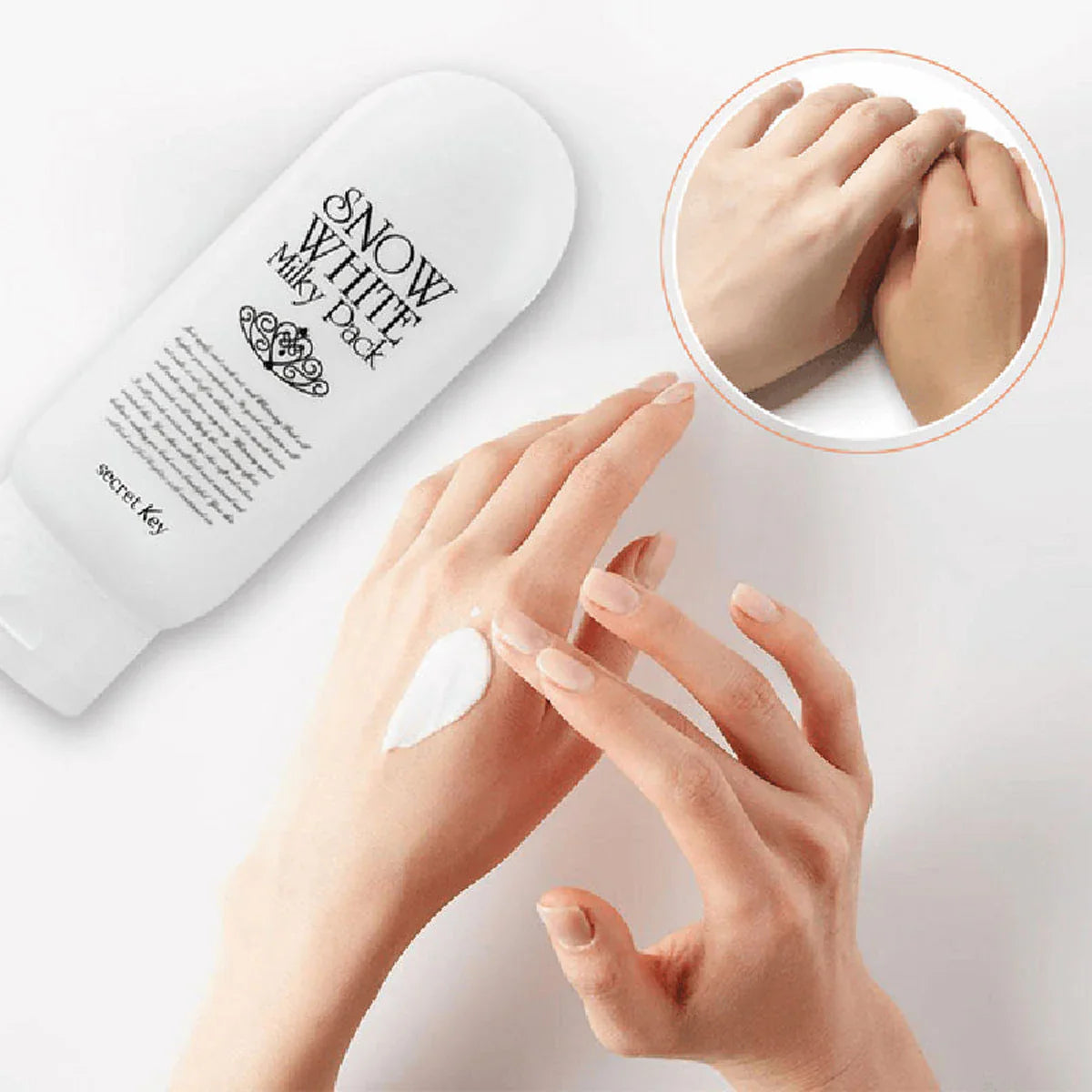 Secret Key - Snow White Milky Pack - 200g