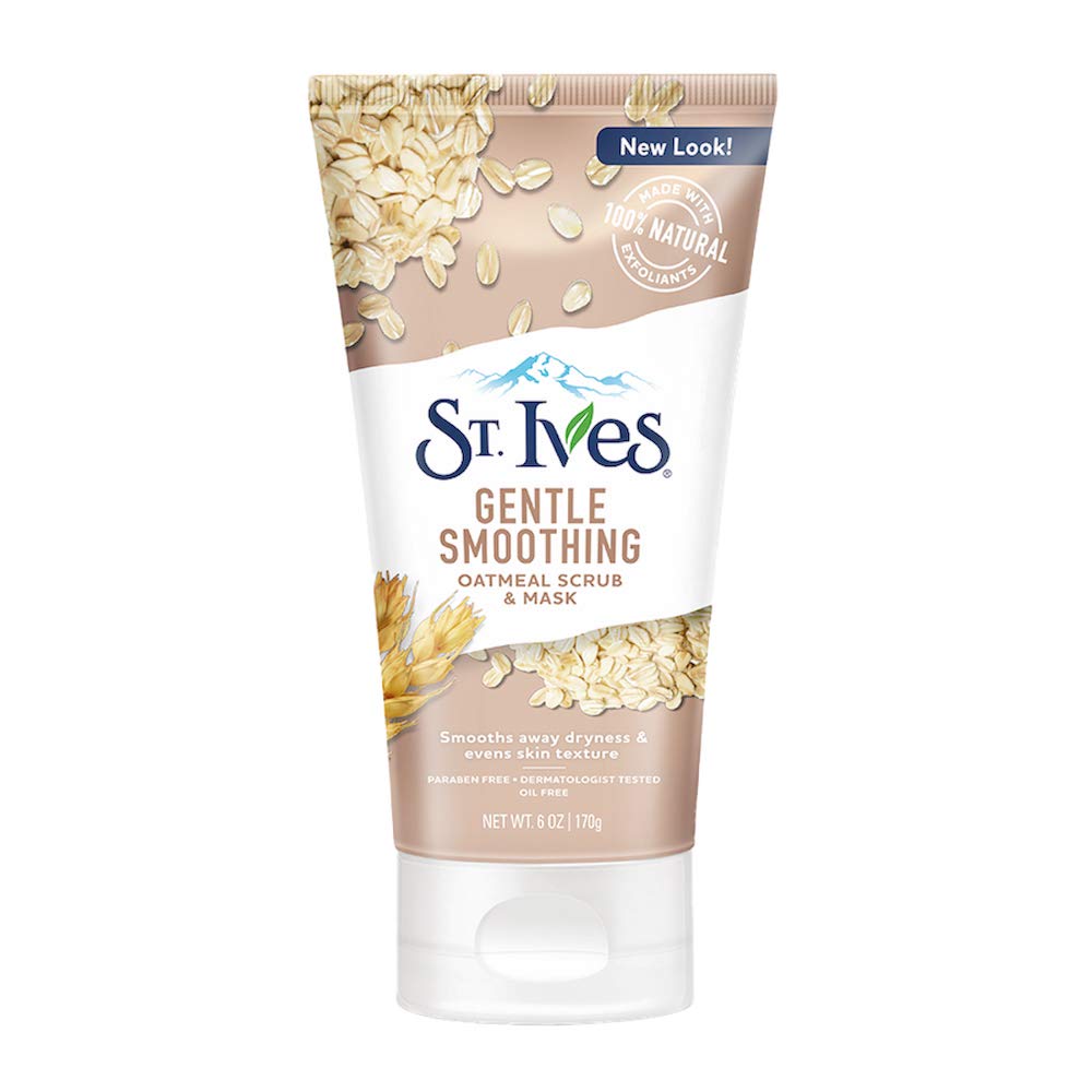 St. Ives -  Face Mask Gentle Smoothing Oatmeal Scrub Mask  6Oz/ 170G